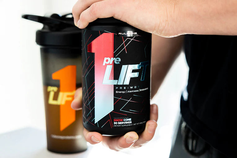 R1 PreLIFT 30srv Blue Raspberry, Orange Pineapple, Snow Cone, Fruit Punch, Mandarin Mango, Star Pop