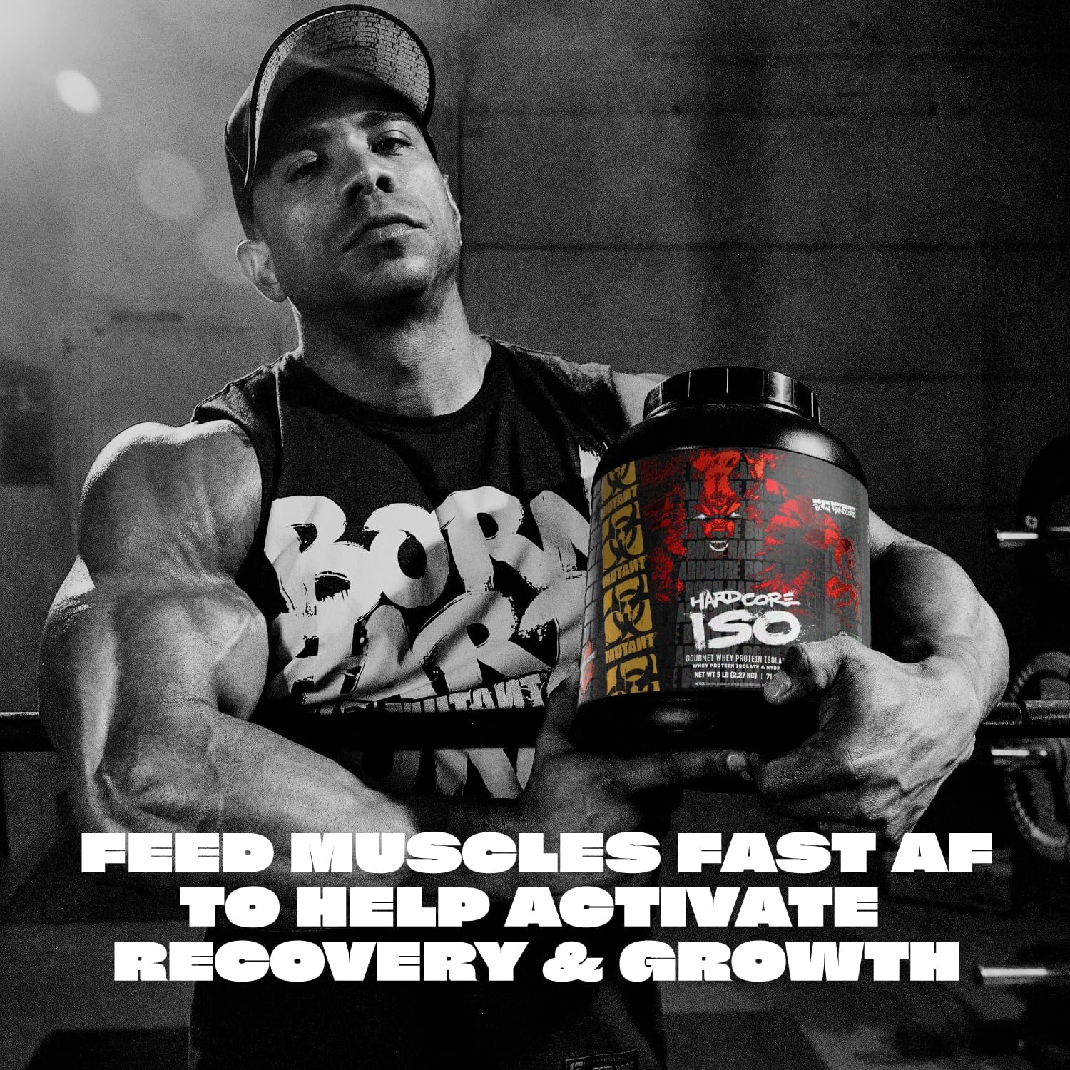 MUTANT HARDCORE ISO |hardcore protein formula - whey protein Isolate powder - Triple Chocolate, Vanilla Ice Cream, Cookies & Cream - 2.27 kg