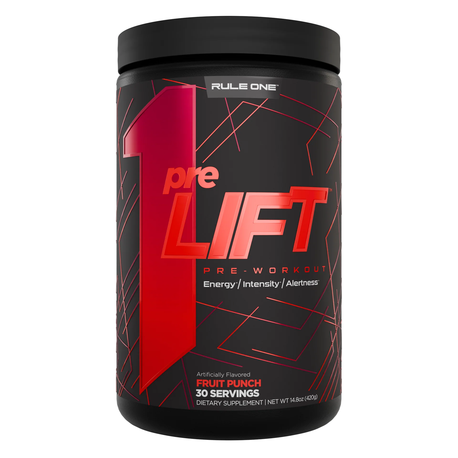 Rule1 Pre Lift 30 serve | Blue Raspberry | Orange Pineapple| Snow Cone | Fruit Punch | Mandarin Mango | Star pop|