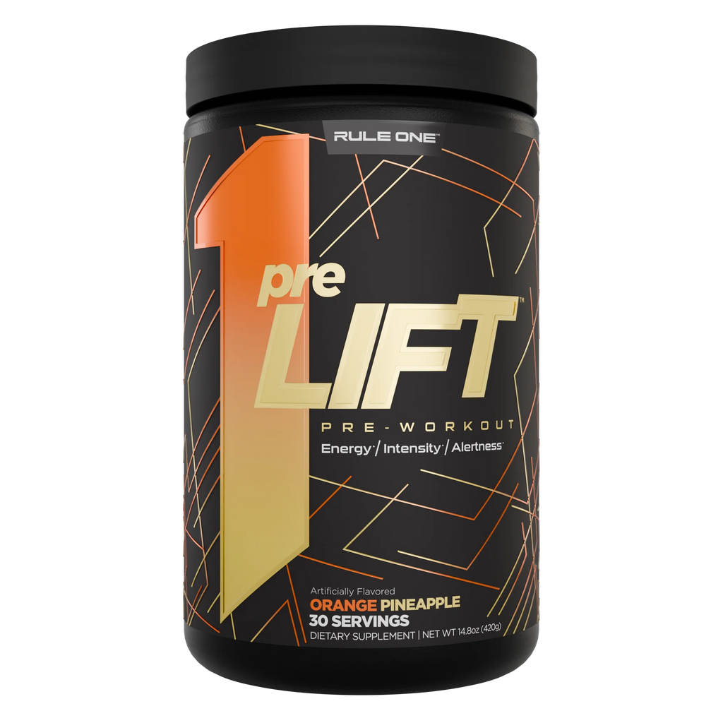 Rule1 Pre Lift 30 serve | Blue Raspberry | Orange Pineapple| Snow Cone | Fruit Punch | Mandarin Mango | Star pop|