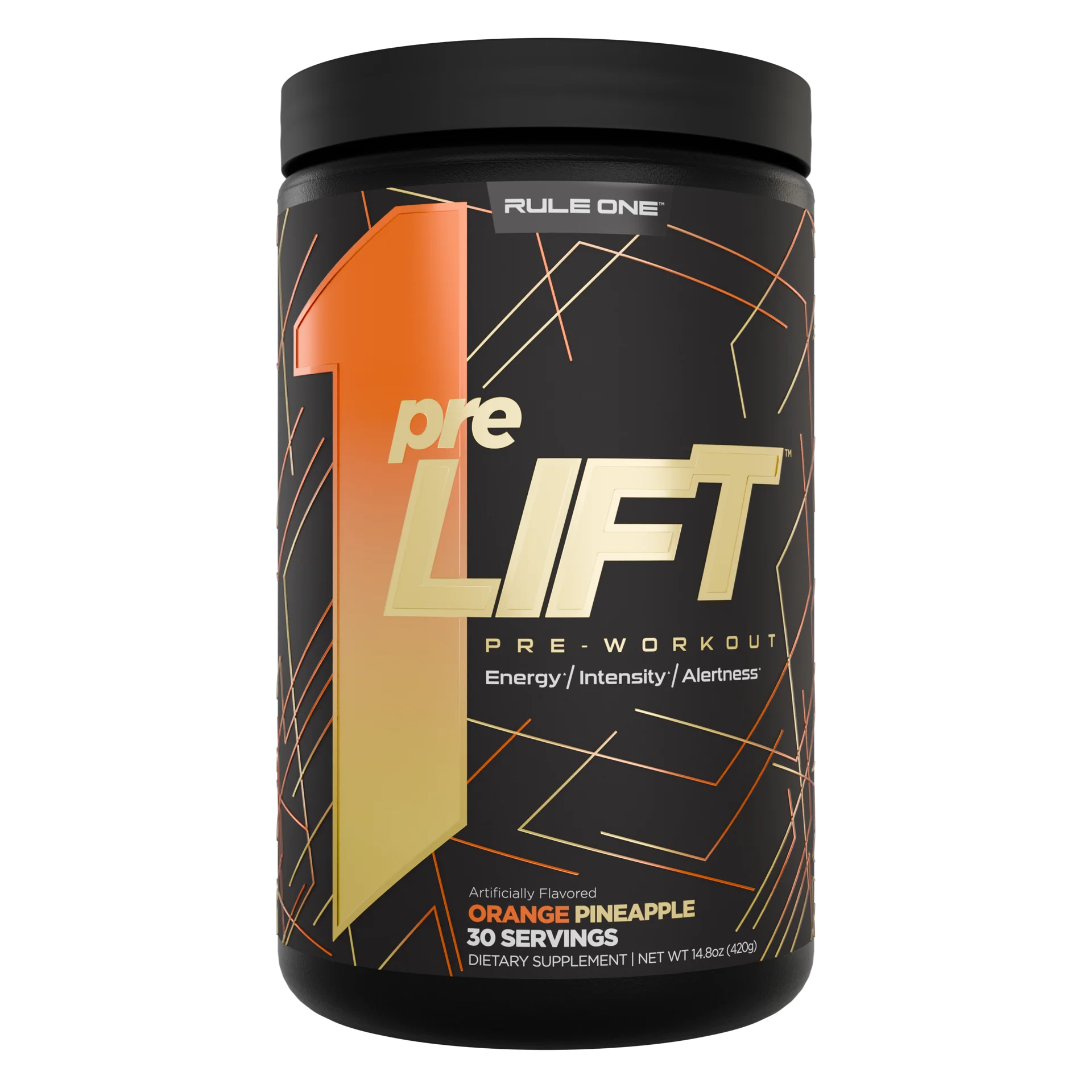 Rule1 Pre Lift 30 serve | Blue Raspberry | Orange Pineapple| Snow Cone | Fruit Punch | Mandarin Mango | Star pop|