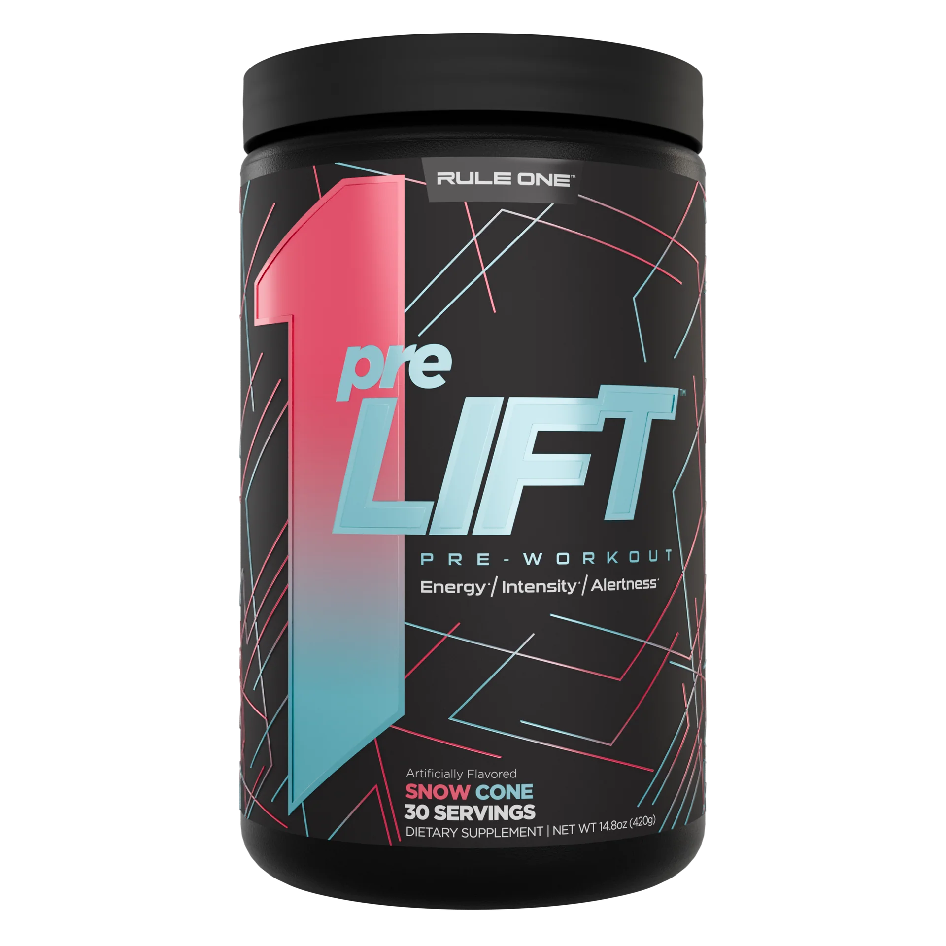 Rule1 Pre Lift 30 serve | Blue Raspberry | Orange Pineapple| Snow Cone | Fruit Punch | Mandarin Mango | Star pop|