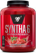 BSN SYNTHA-6 Whey Protein Powder, Micellar Casein, Milk Protein Isolate, Chocolate Milkshake, 48 Servings (Packaging May Vary) , 5 LB