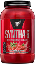 BSN SYNTHA-6 Whey Protein Powder, Vanilla Protein Powder with Micellar Casein, Milk Protein Isolate Powder, Vanilla Ice Cream, 28 Servings (Package May Vary)